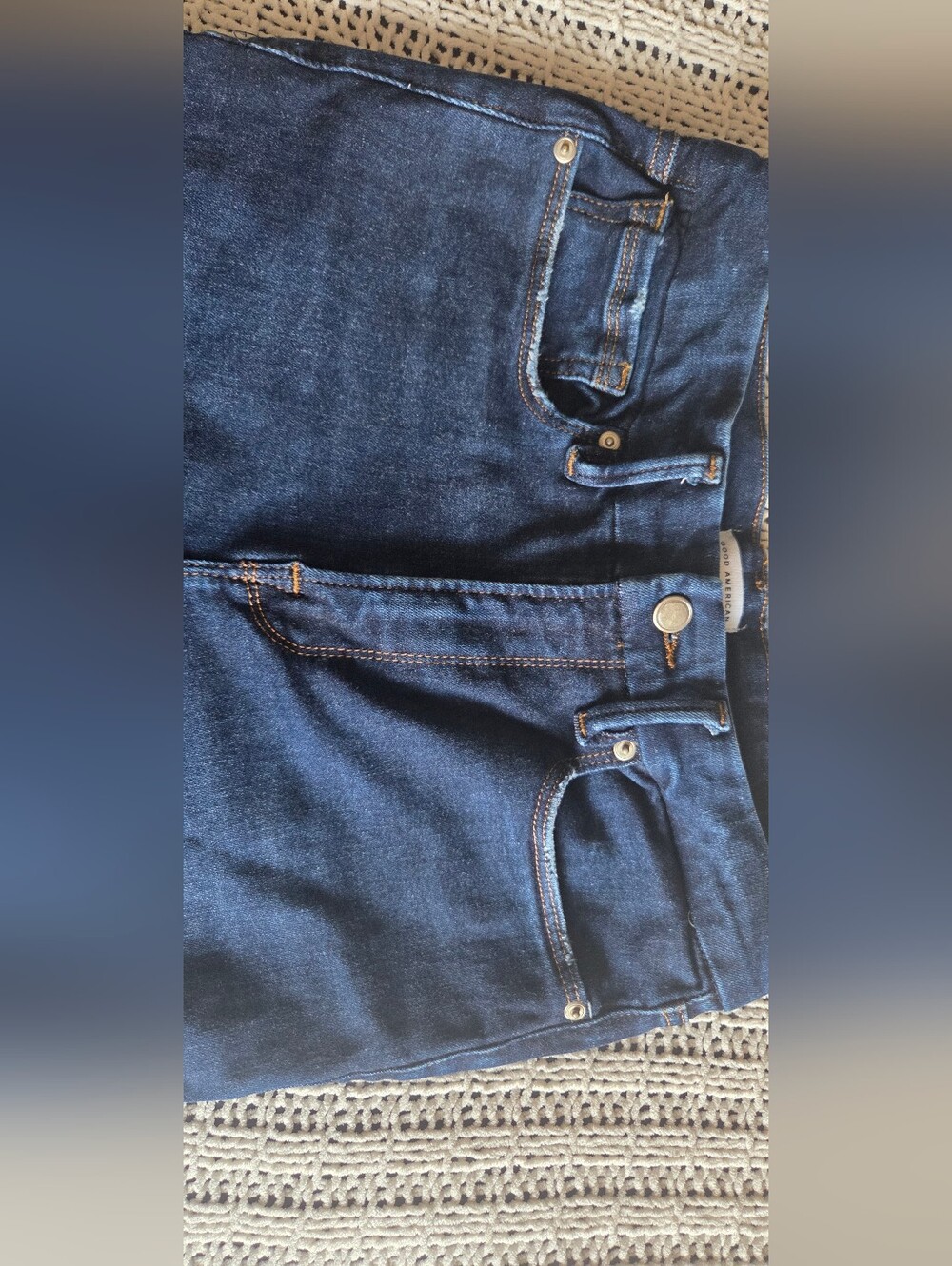 Good American Always Fit Good Leg Jeans Size 6-12 - Picture 5 of 11